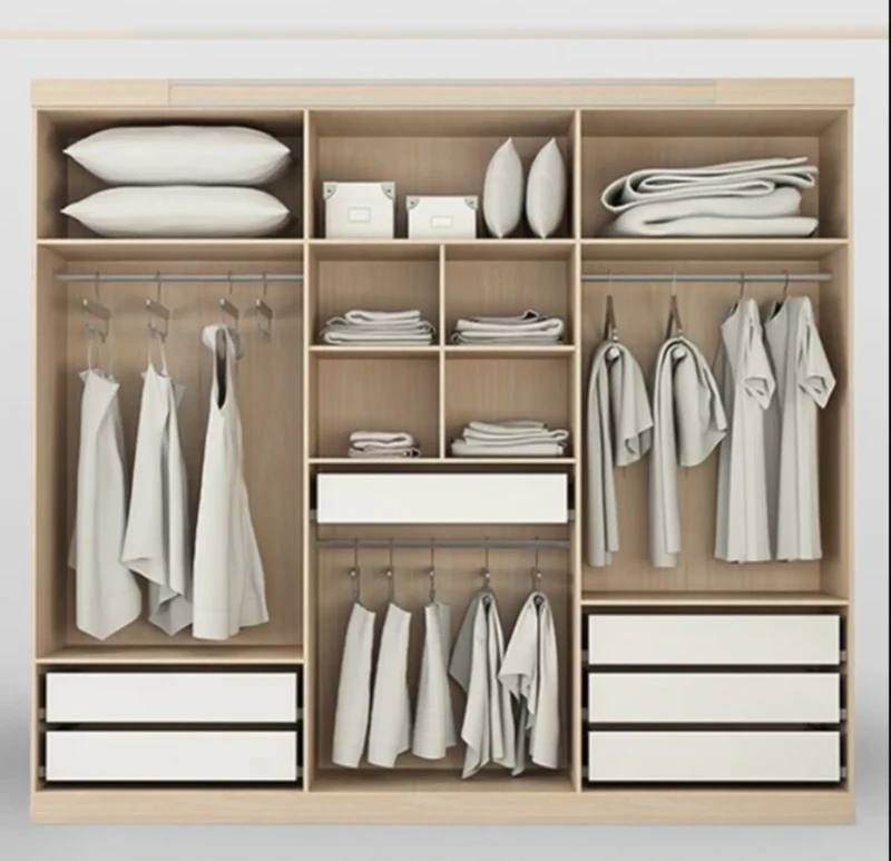 Cupboard With Multiple Storage Shelves