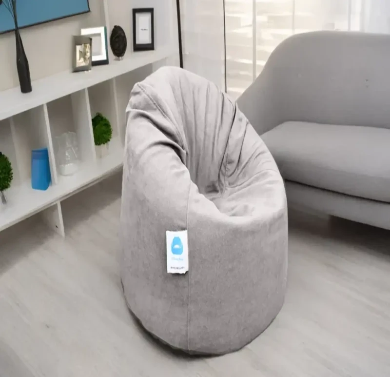 Light Grey Linen Bean Bag | X Large