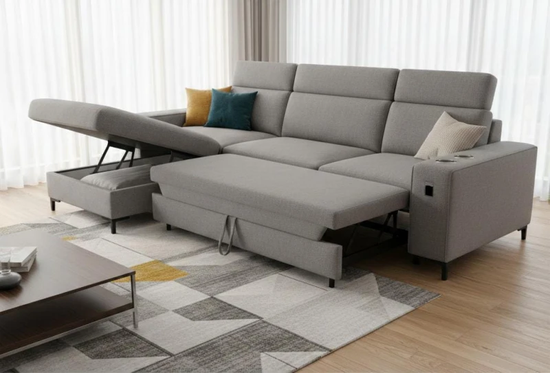 Modern Gray Sofa