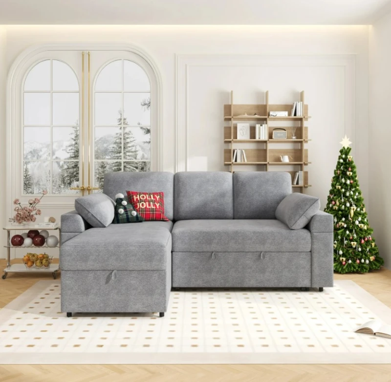 ‏Modern Captune Square Sofa | Bed and Sahara