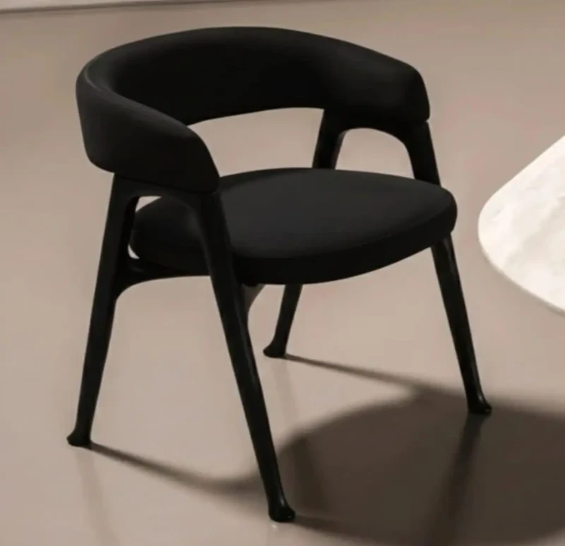 Modern Chair Black and Red