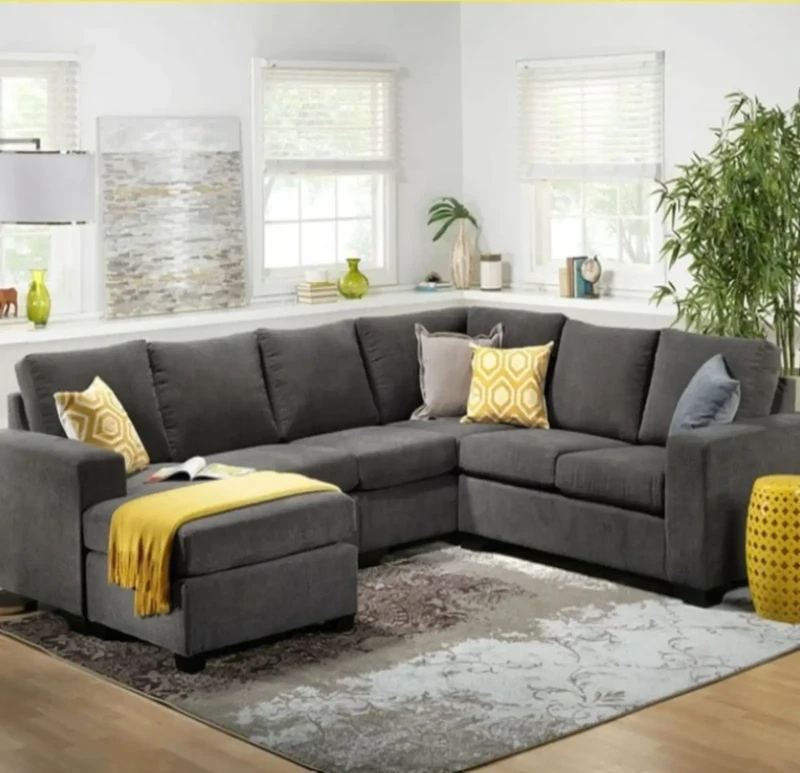 Modern Grey Corner | Separate Sofa