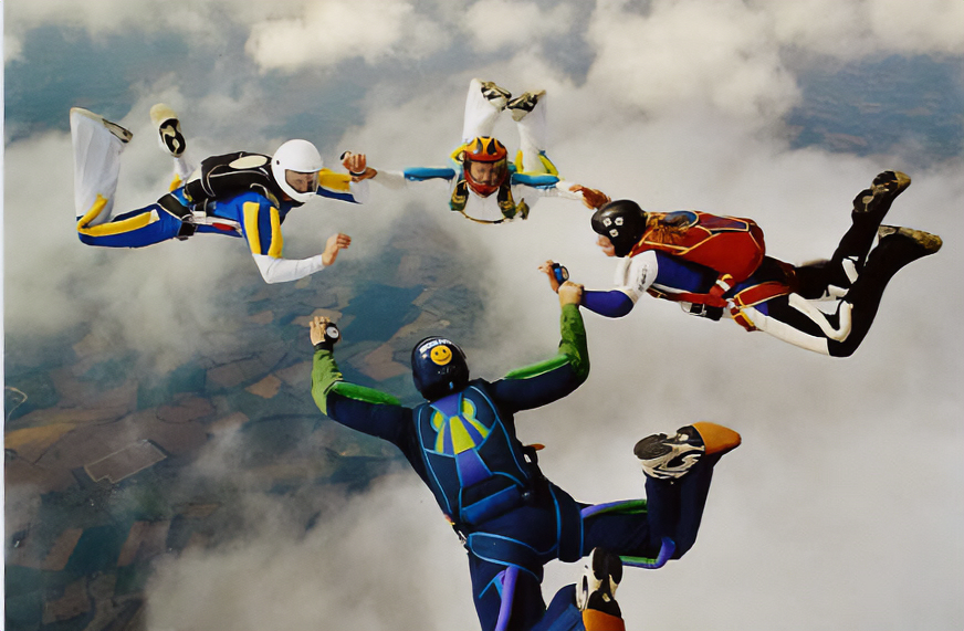 Jumping at a new dropzone – the social part