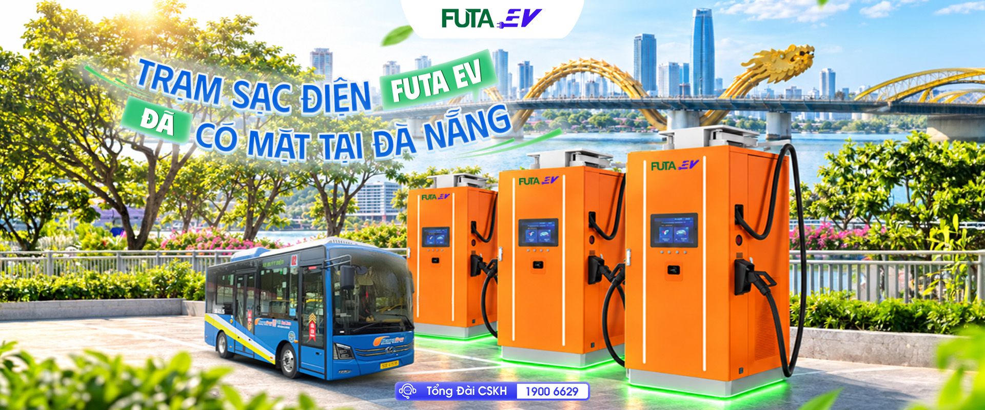 FUTA EV ĐÃ CÓ MẶT TẠI ĐÀ NẴNG - SẠC NHANH, THUẬN TIỆN HƠN CHO HÀNH TRÌNH XE ĐIỆN