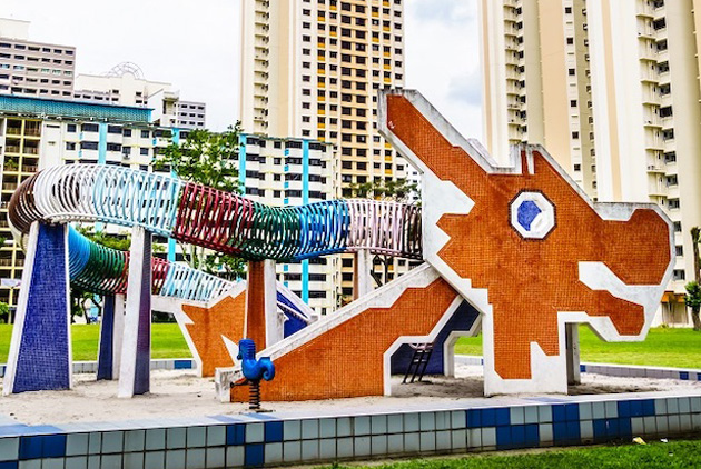 「龍型遊戲場」是新加坡人的共同回憶。
