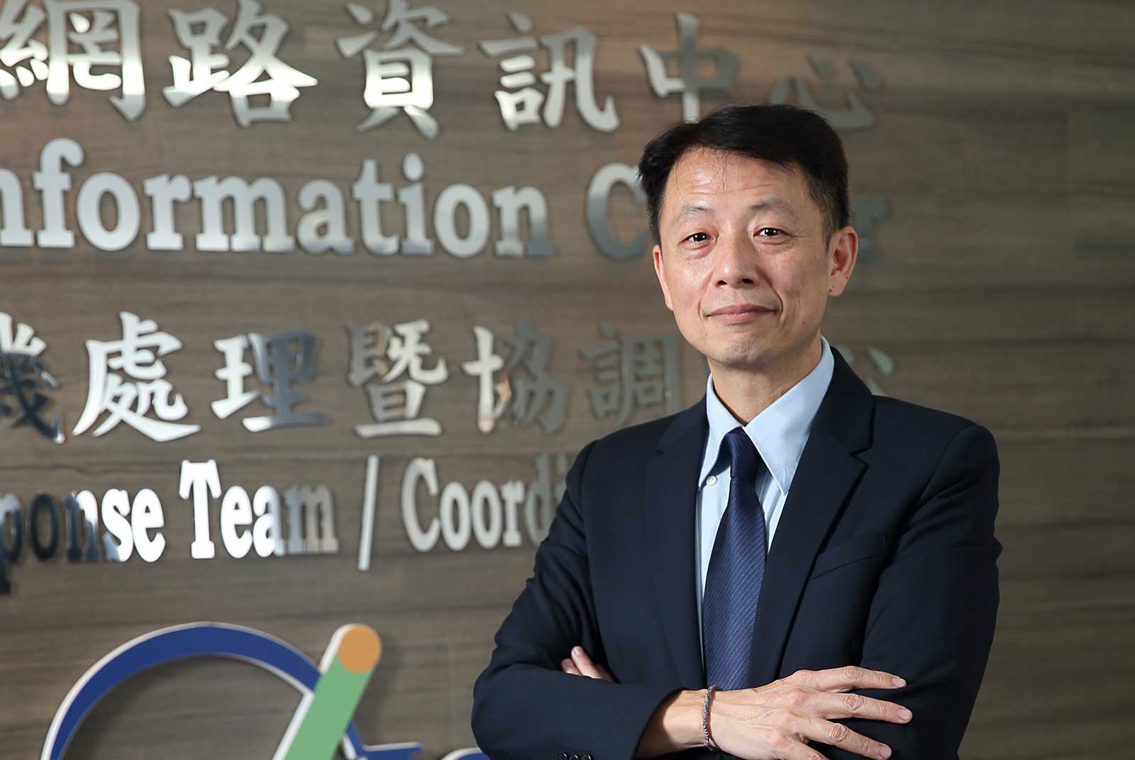 財團法人台灣網路資訊中心（TWNIC）董事長暨執行長黃勝雄。