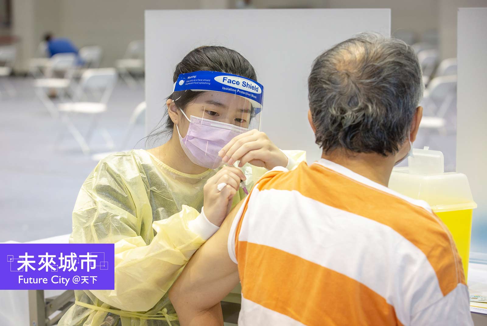 台灣新冠肺炎疫苗接種作業正如火如荼進行中。
