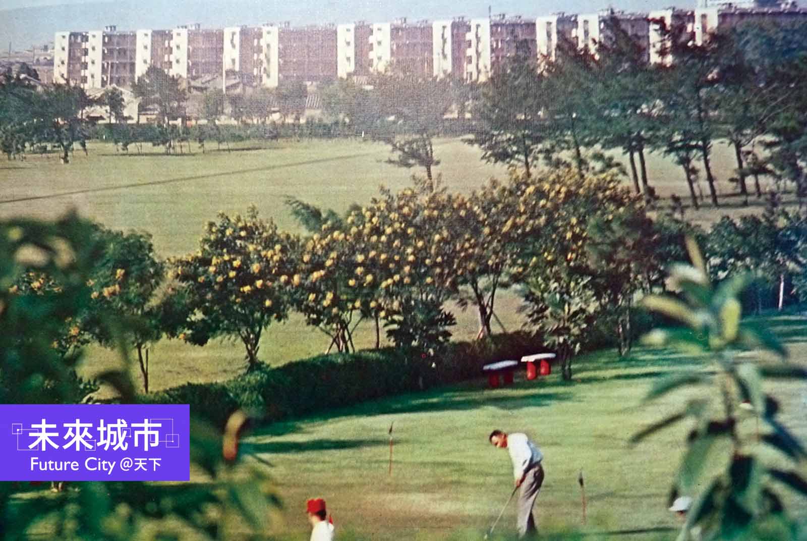 1965年，台北南機場區域改造成南機場平民住宅公寓。