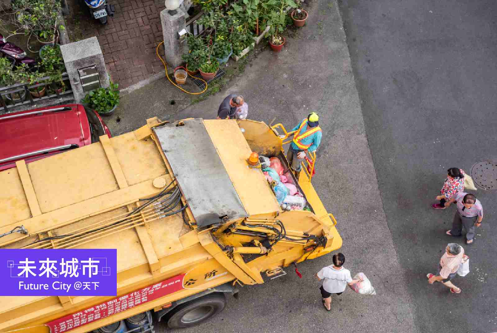 8個鏡頭零死角　未來垃圾車行控中心監控護清潔隊安全