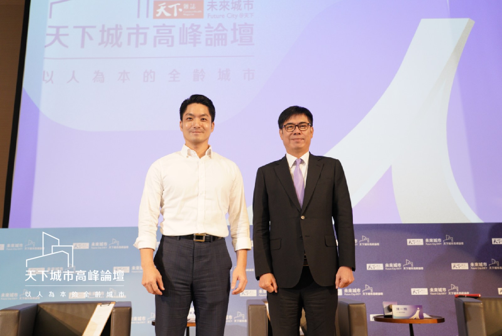 北高市長首度同台對談　蔣萬安拚留才宜居、陳其邁推城市轉型