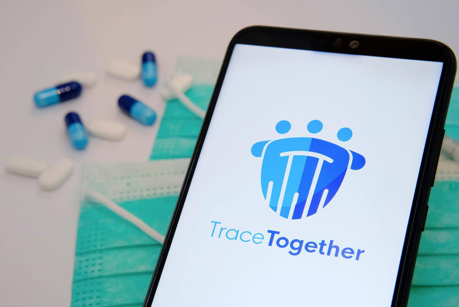 新加坡防疫APP「TraceTogether」可追蹤疫情。