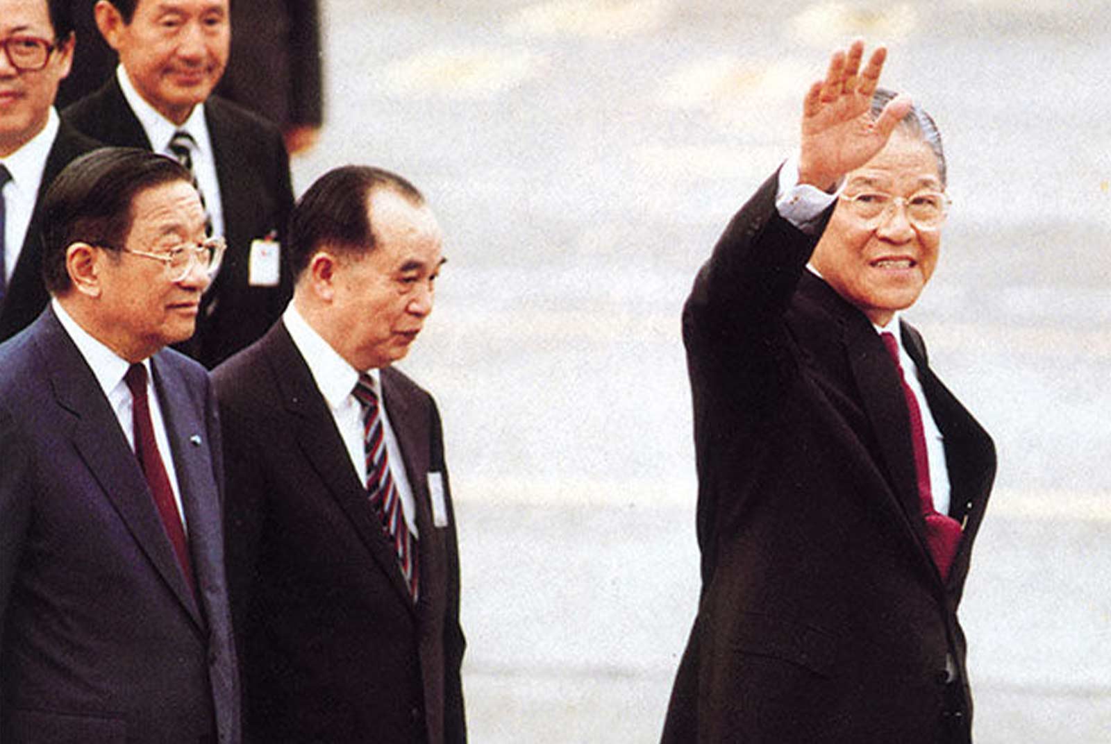 1990年李登輝在民間的聲望極為堅強。圖片來源：謝三泰攝
