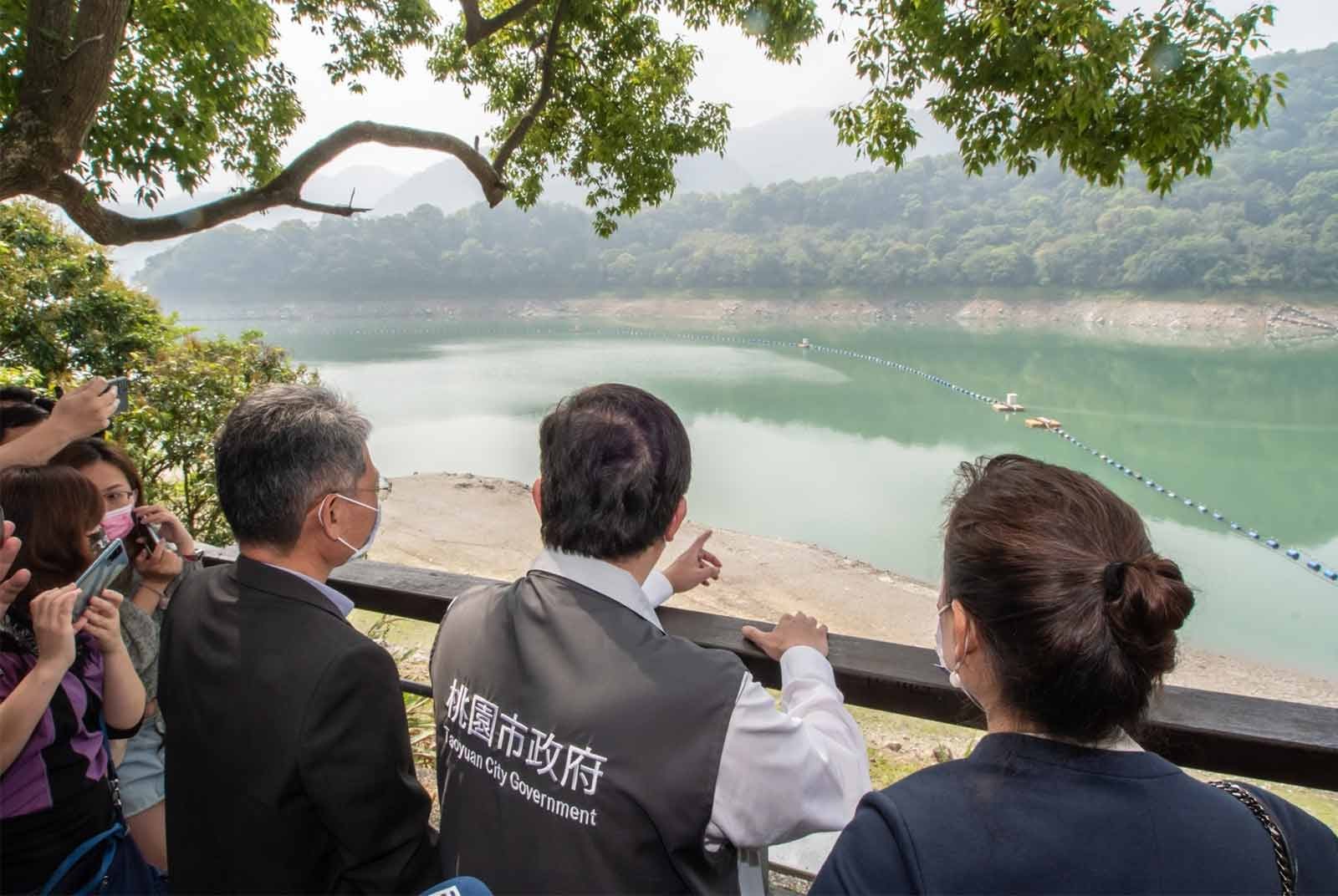 智慧城市-乾旱-科技節水-石門水庫-桃園市-鄭文燦-缺水