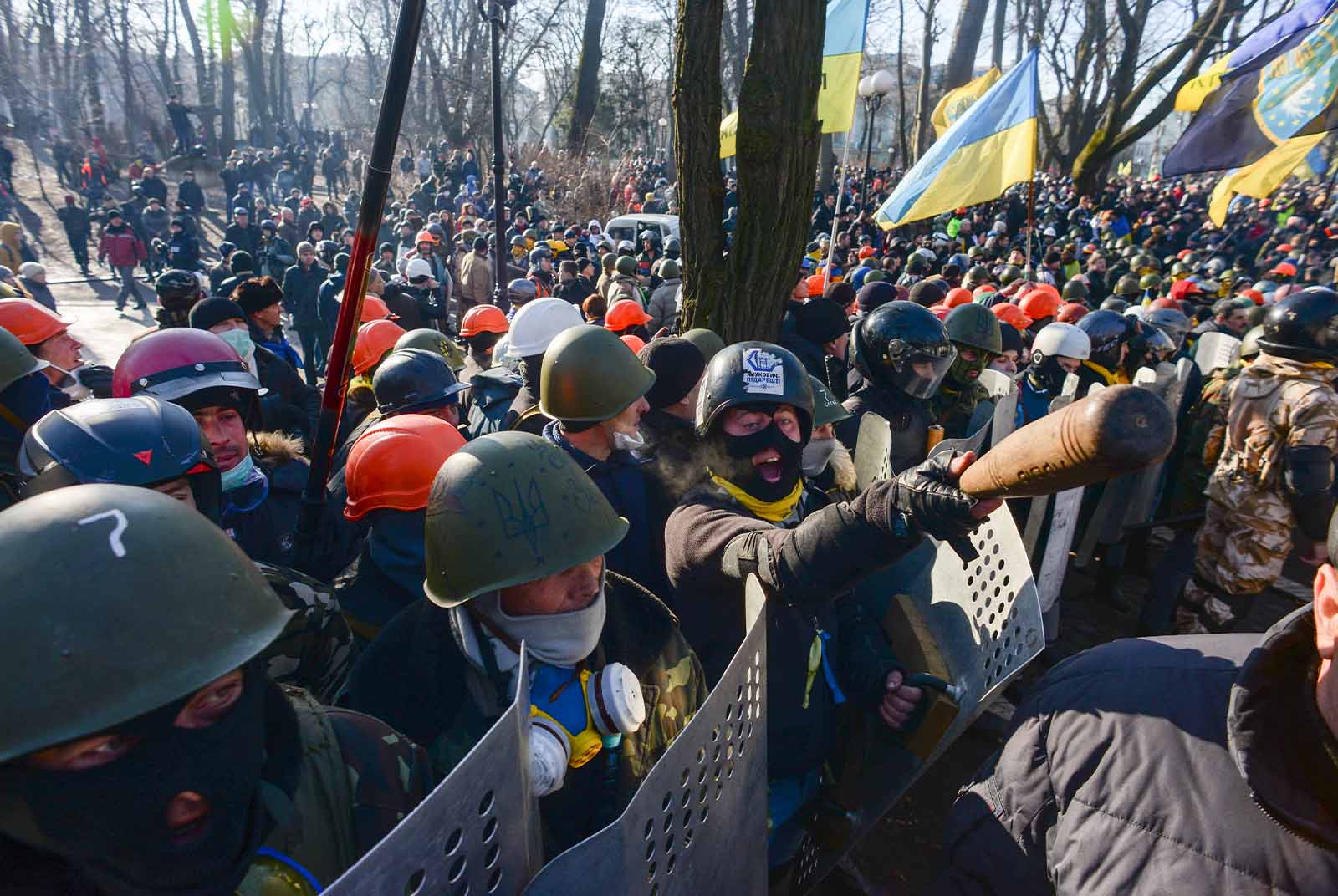 烏克蘭-烏克蘭危機-Viktor Yanukovych-亞努科維奇-前總統-武力鎮壓-抗議-基輔獨立廣場