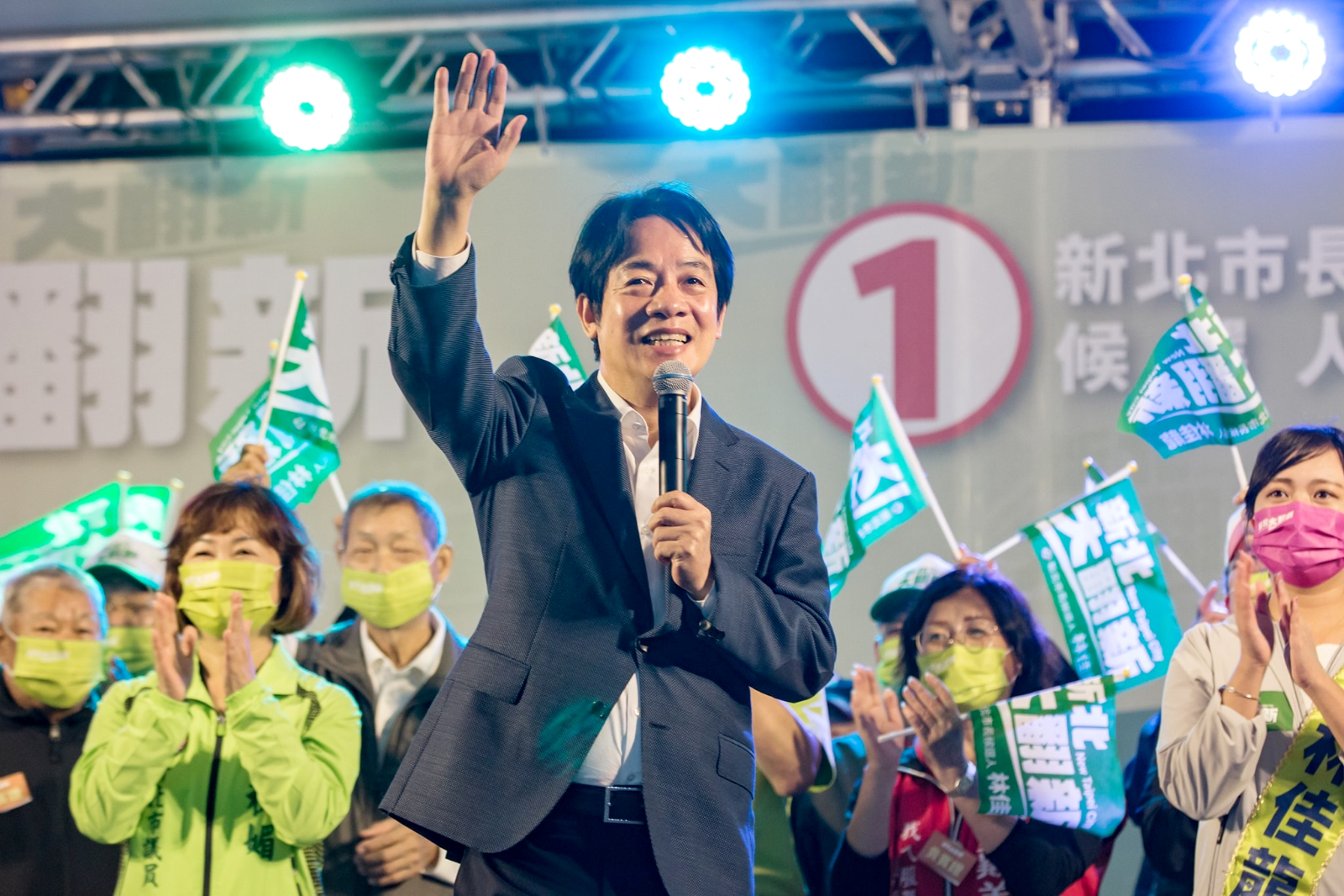 總統-2024-選舉-縣市首長-鄭錫鍇-直轄市-柯文哲-侯友宜-鄭文燦-盧秀燕-黃偉哲-陳其邁-賴清德-國民黨-民進黨