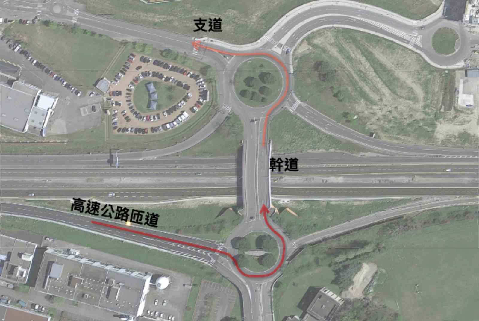 人本交通-人本城市-道路規劃-行人-駕駛-圓環好處-十字路口-圓環-松山查爾斯-高速公路-交通-交通設施-城市規劃-慢行城市-交通安全