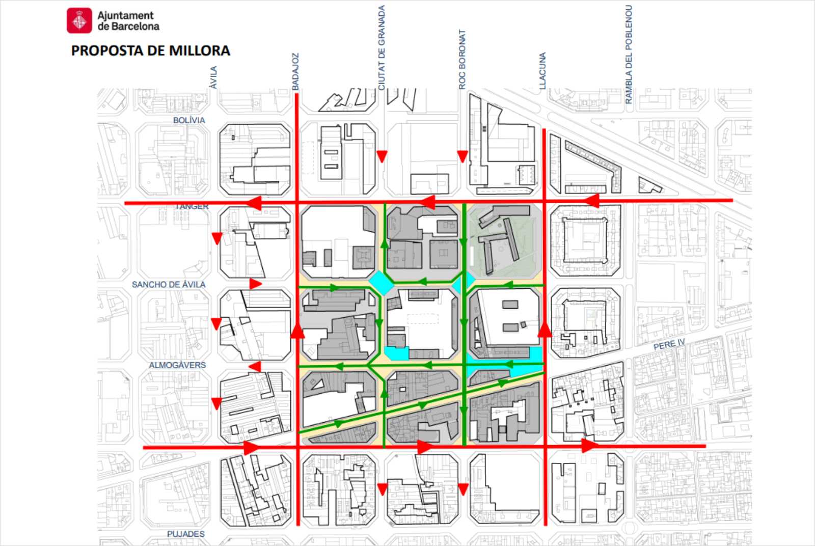 Superilla-Ada Colau-超級街區-人本交通-行人路權-交通-巴塞隆納