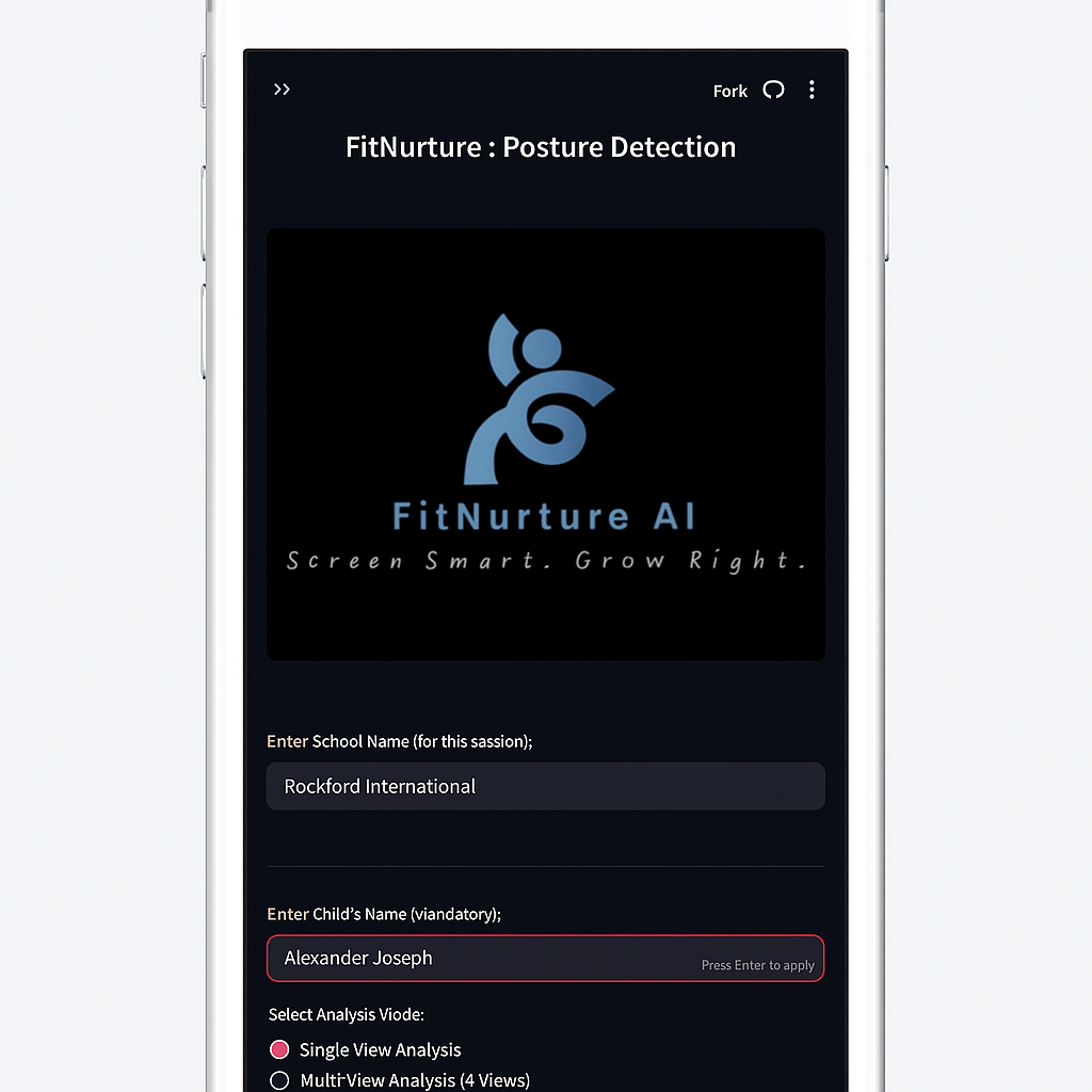 FitNurture AI on Phone