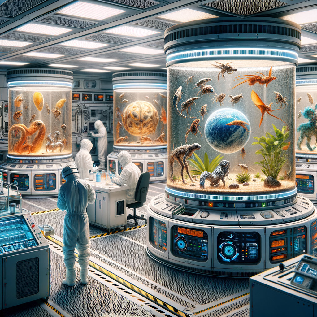 Image for The 'Space Adaptation' section is where the magic happens. Here, the creatures are subjected to conditions found in space, including zero gravity and radiation. Observing their responses helps scientists understand how life might survive in the harsh conditions of space.