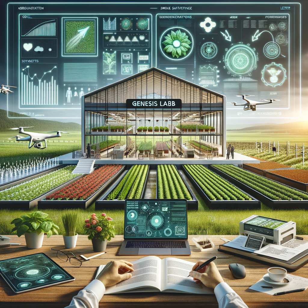 Image for If your organization wishes to sponsor a Genesis Lab or if you're an individual ready to revolutionize farming, drop a note below. Follow along as we bring this revolution to the world. Welcome to the future of agriculture.