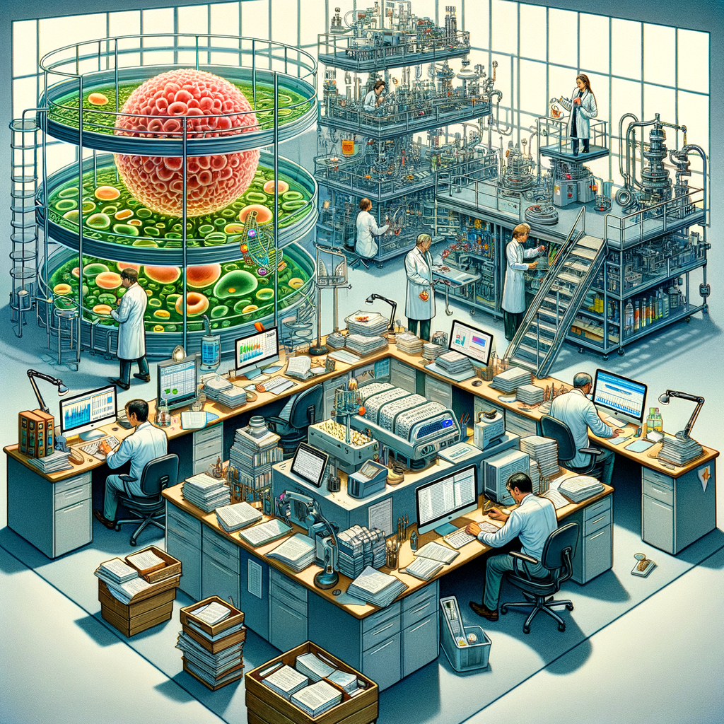 Image for You'll see scientists, researchers, and legal experts working side by side, using these simulations to discover new biological phenomena, develop innovative biotechnologies, and tackle the legal challenges associated with patenting biological materials and processes.