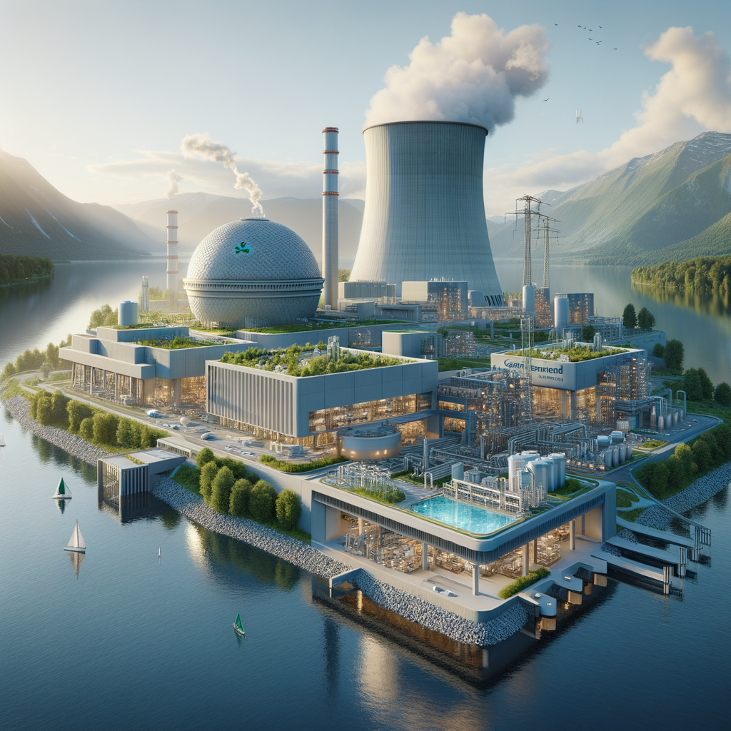 Image for Our facility is designed to have minimal impact on the lake and its ecosystem. The energy we use is generated from our contained nuclear reactors, producing zero carbon emissions. Our waste is carefully managed and treated to prevent any contamination of the lake.