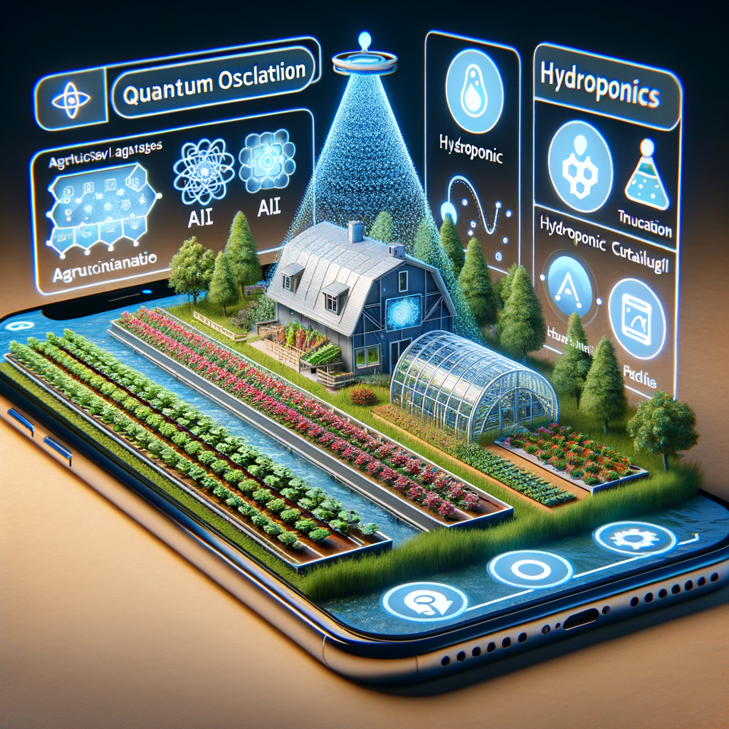 Image for We believe in hands-on learning. That's why we've created an app that allows you to simulate the entire farming process. You can learn about quantum oscillation, AI, and hydroponics, all while growing your virtual crops.