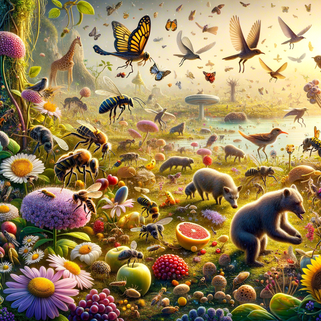 Image for The concept of Coevolution is also at play here. Each species in the EvoSphere is not just surviving but thriving because of the symbiotic relationships they have developed with each other over time.