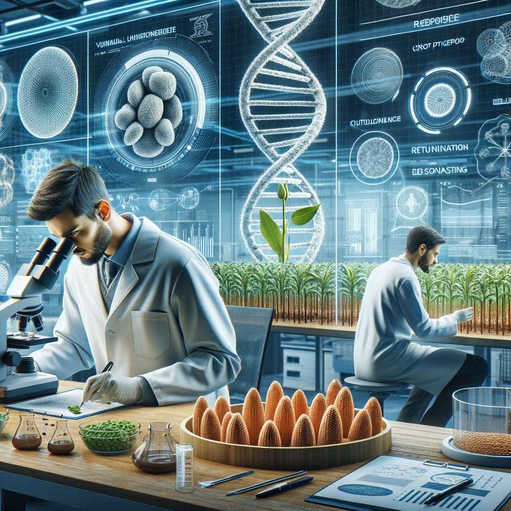 Image for The Food Lab doesn't just create new foods; it also develops new ways to enhance the nutritional value of traditional crops. By manipulating the genetic makeup of these crops, they're able to produce food that's more nutritious, more resilient, and more delicious.