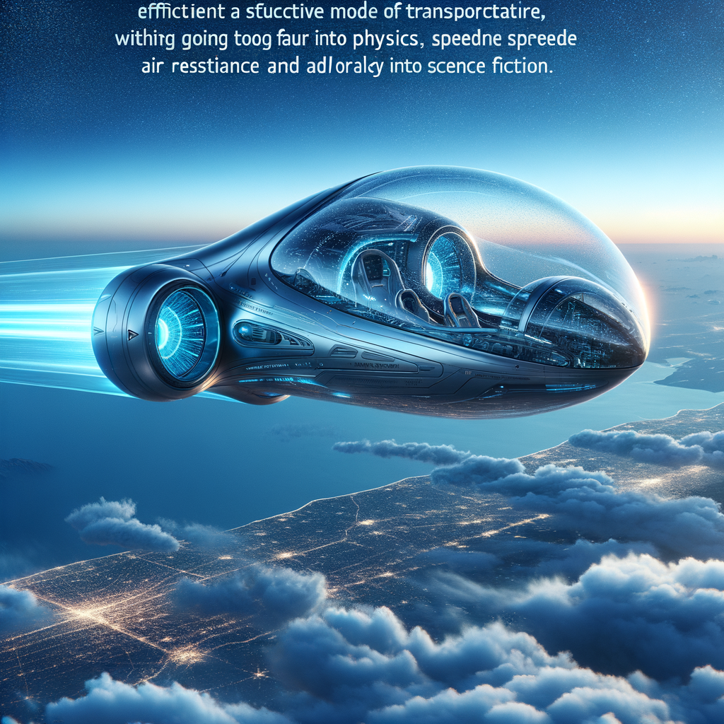 Image for But that's not all. The lower pressure in higher sky regions also opens up possibilities for new forms of transportation. Imagine traveling in a high-speed vehicle in the stratosphere, where there's less air resistance. It could change the way we travel, making long-distance journeys faster and more efficient.
