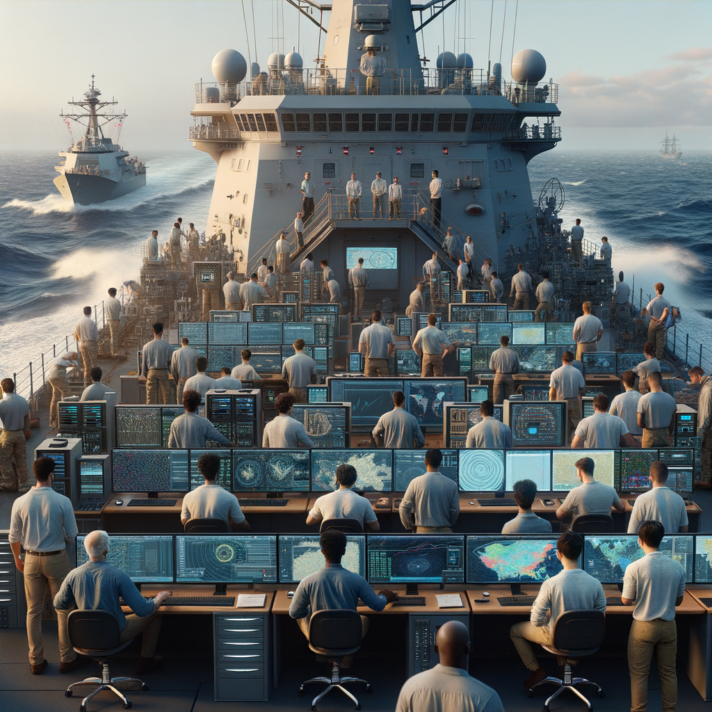 Image for The ship also serves as a training ground for aspiring naval architects and GIS specialists. Interns get hands-on experience with the ship's advanced systems and have the opportunity to work alongside leading experts in their field.