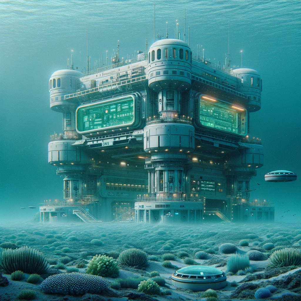 Image for Welcome to the Marine Synthesis Hub #001, the world's first underwater laboratory dedicated to the study and exploitation of marine organisms and their unique chemical reactions.