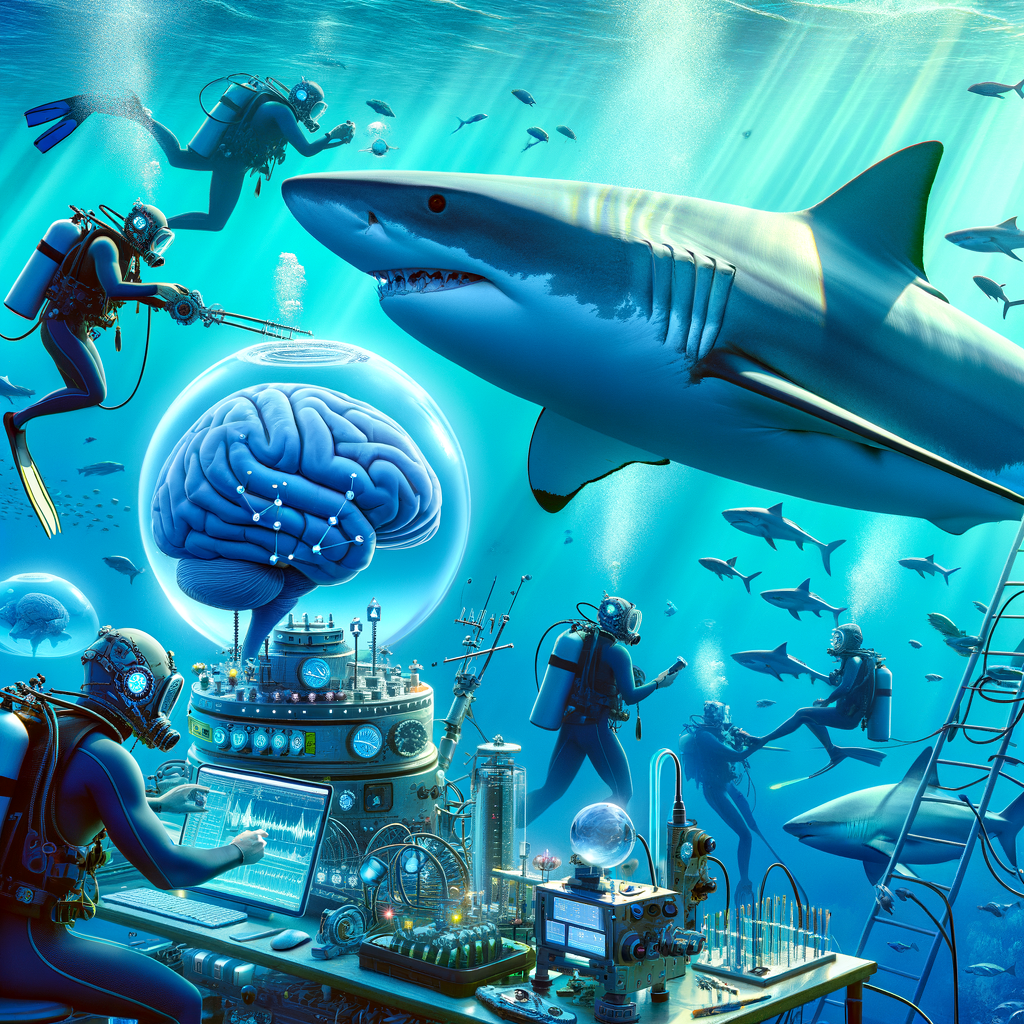 Image for So, whether you're a scientist, a tech enthusiast, or just a lover of sharks, NeuroShark offers an unparalleled experience. Join us in this exciting journey as we dive deep into the mind of the ocean's greatest predator.