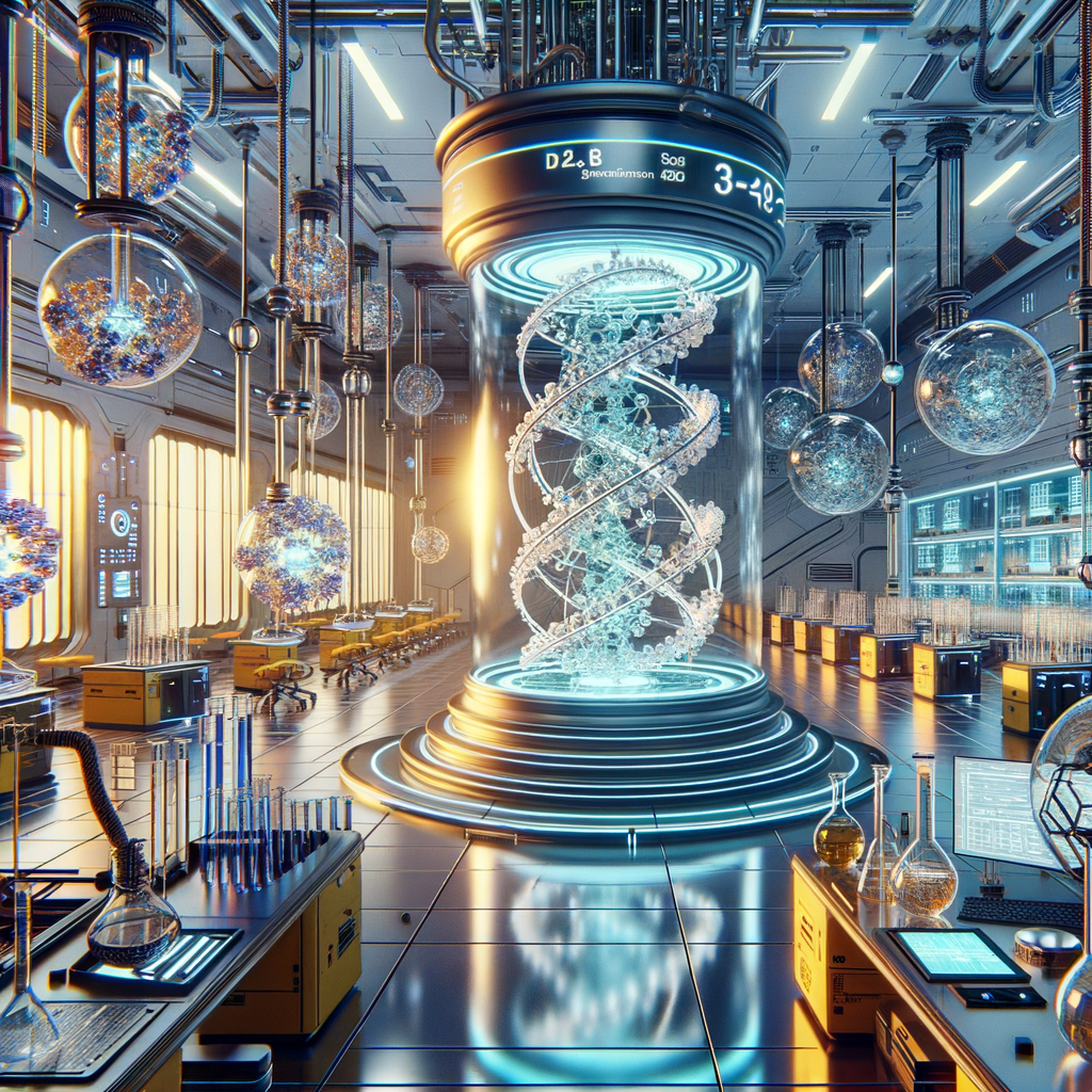 Image for As you step into our lab, you'll notice it's unlike any traditional lab. It's a dynamic environment that adapts to the task at hand, based on the principles of chemical physics and advanced AI algorithms.