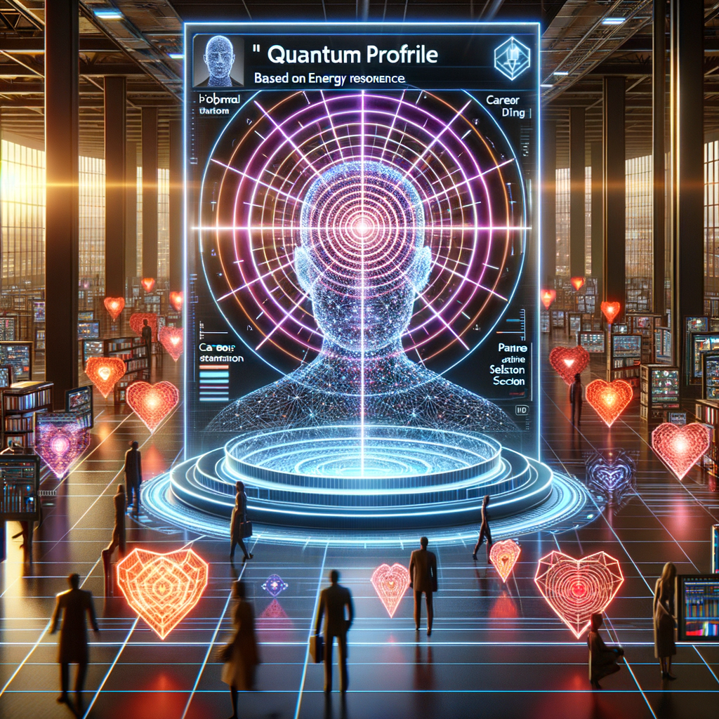 Image for In this new society, your 'Quantum Profile' is created based on your energy resonance. This profile determines your social interactions, your career path, and even your life partner. It's a new form of social selection, one that is more in tune with the individual's inner self.