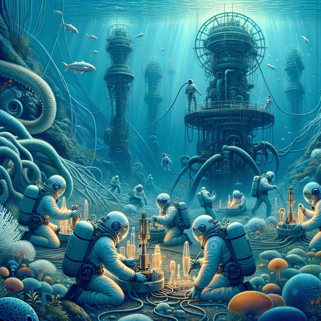Image for Welcome to the Aquatic Astro-Industrial Revolution. It's time we explore new depths and reach for the stars.