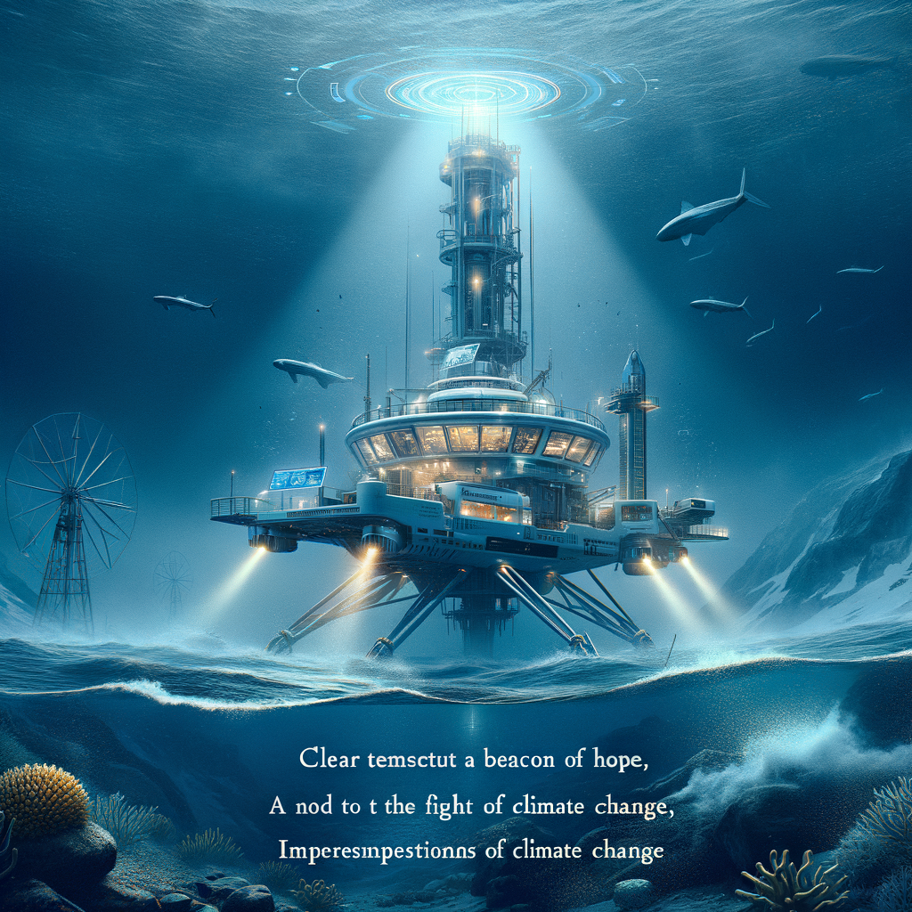 Image for The Oceanic Genesis symbolizes a new era of ocean exploration and conservation. It's a beacon of hope in our fight against climate change and a testament to human ingenuity. It reminds us that with the right tools and the right mindset, we can overcome any challenge that comes our way.