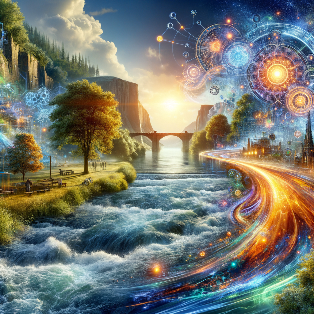 Image for The Quantum River is a symbol of progress, a testament to our relentless pursuit of knowledge. It's a beacon of hope, reminding us of our past and inspiring us for the future.