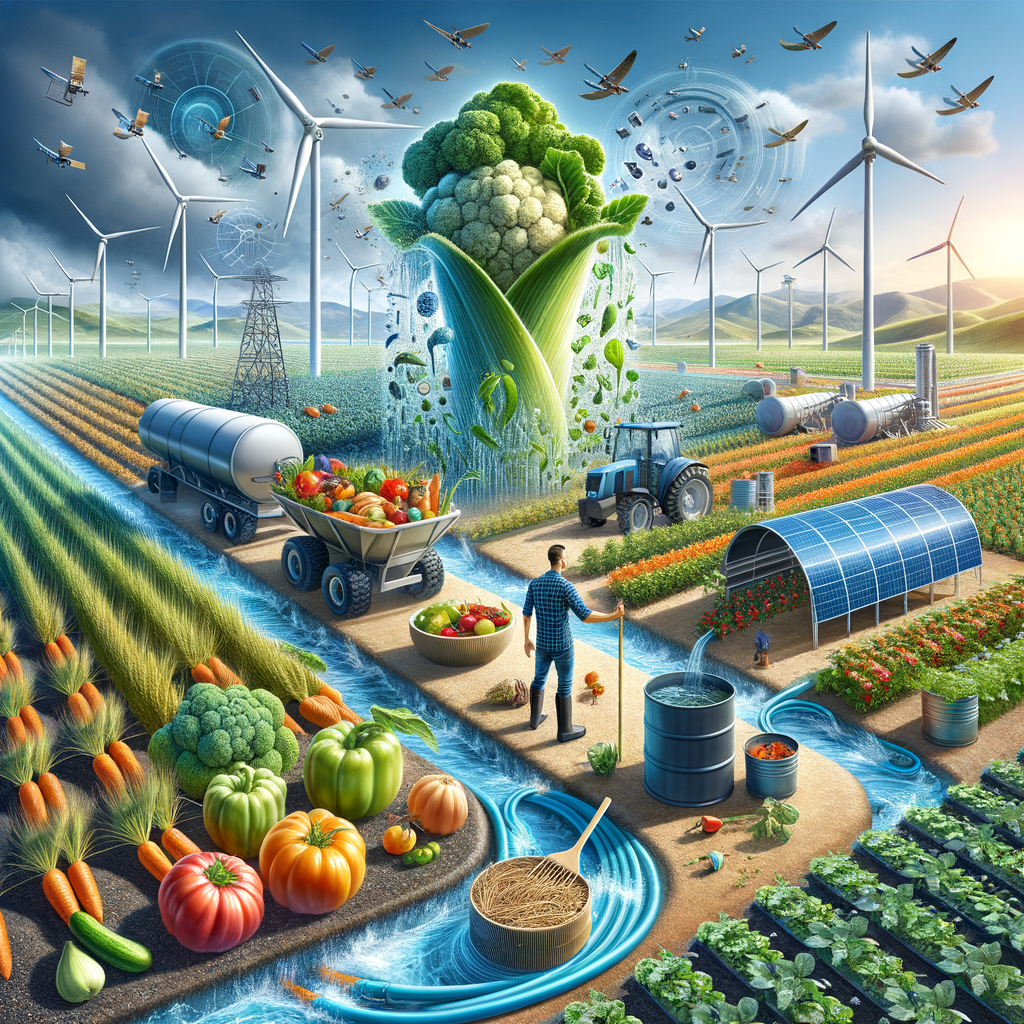 Image for The result? A revolution in agriculture. Farms are more productive, sustainable, and resilient. Food is more nutritious, and there is less wastage. It's a win-win situation for farmers, consumers, and the environment.