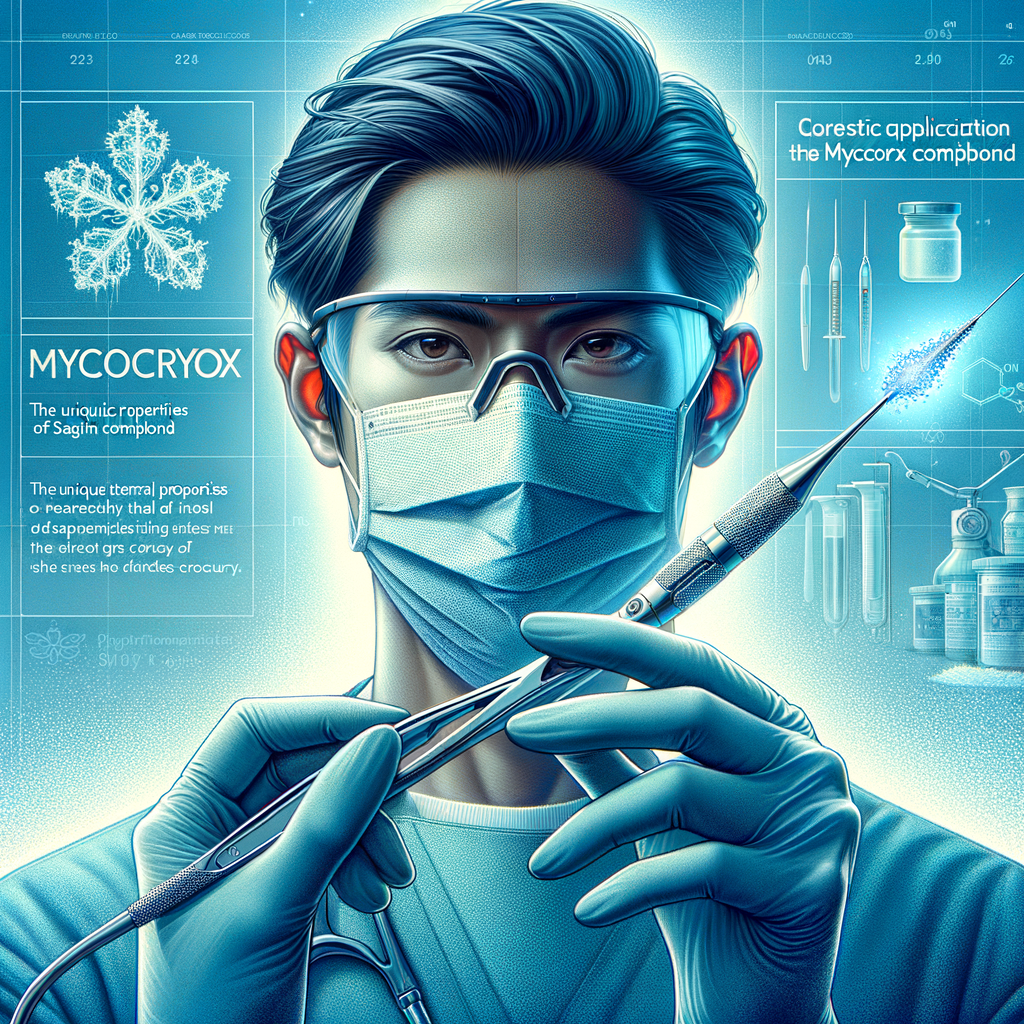 Image for But that's not all. The MycoCryoX compound also has potential applications in the medical field. Its unique thermal properties could revolutionize cryosurgery, making it safer and more efficient.