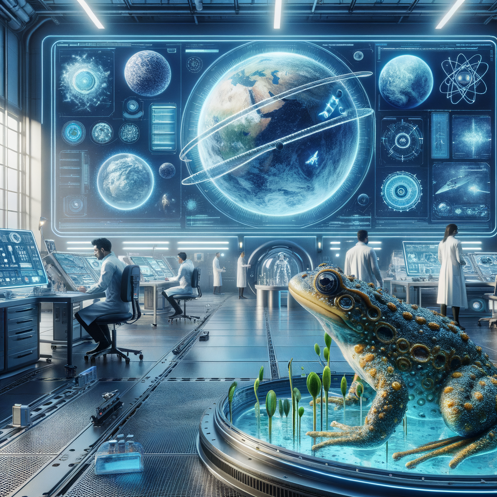 Image for Welcome to Project Amphibia, the cutting-edge initiative that bridges the gap between space technology and marine life. Launched in 2026, the project aims to explore the potential of amphibious organisms in space exploration and survival.