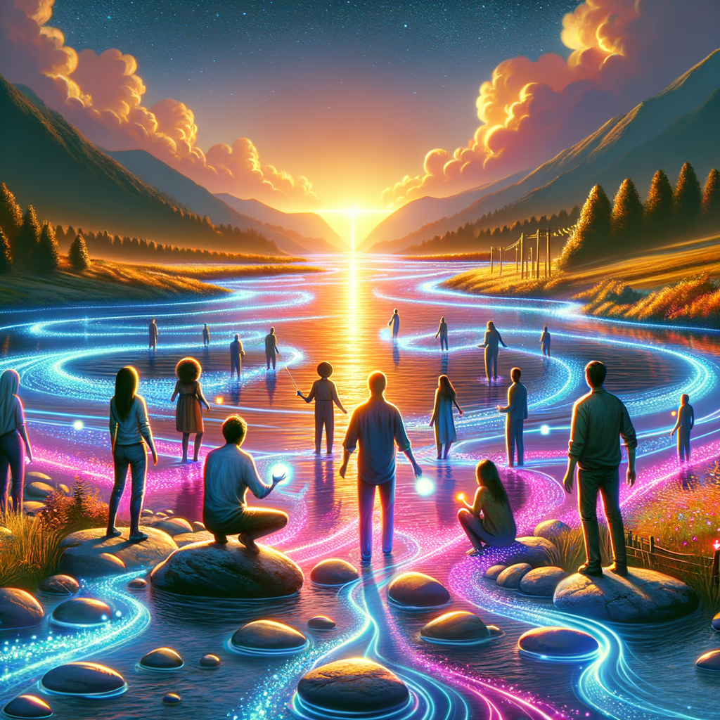 Image for As we stand on the banks of this Quantum River, we realize that we are not just observers but active participants in this river of life. And as we look forward to the future, we are excited about the new ripples we will create in this quantum flow of existence.