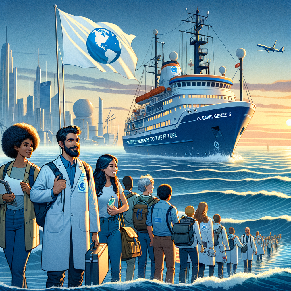 Image for As we continue to sail into the future, we invite you to join us on this journey. Whether you're a scientist, a student, or just someone who cares about our oceans, there's a place for you aboard the Oceanic Genesis. Together, we can shape a better future for our planet.