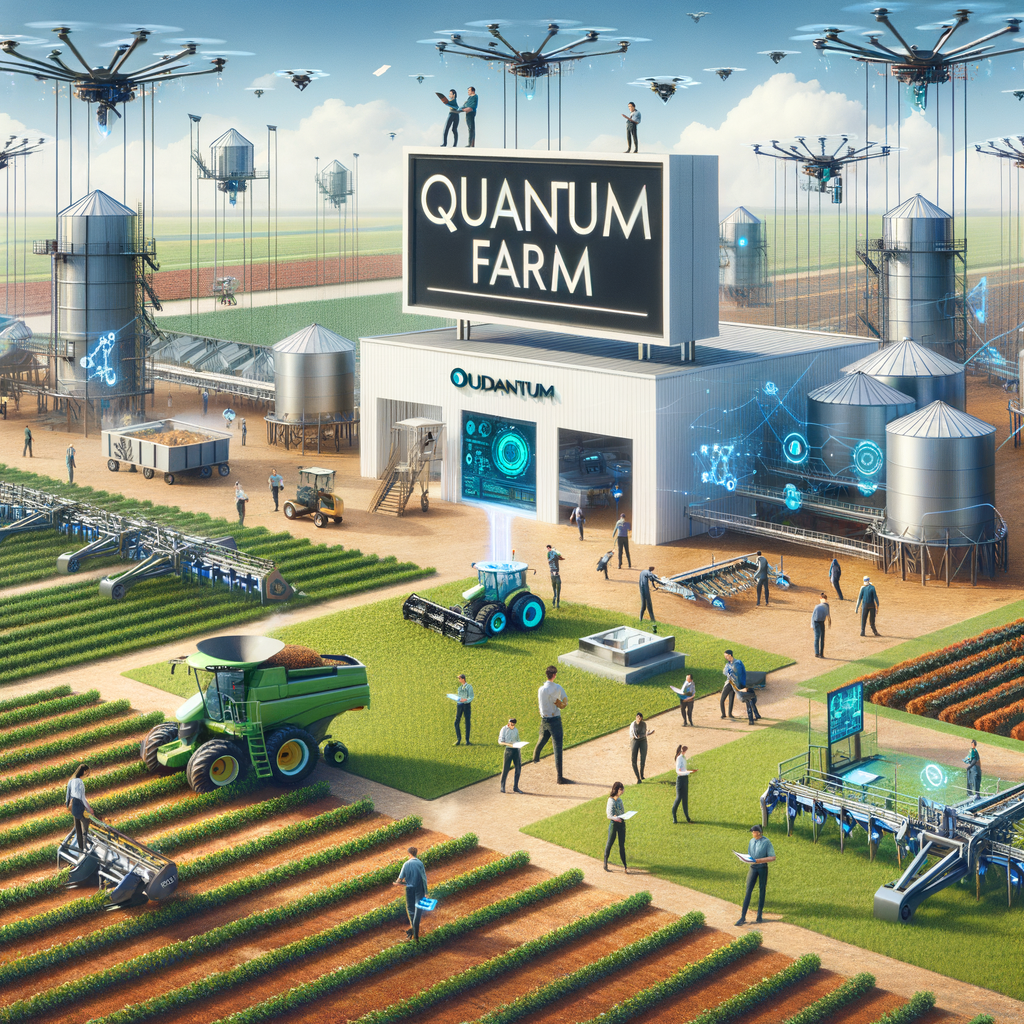 Image for So, if you're interested in learning about the future of farming, or if you're a technology enthusiast looking for a new challenge, come join us at Quantum Farm. Let's grow the future together.