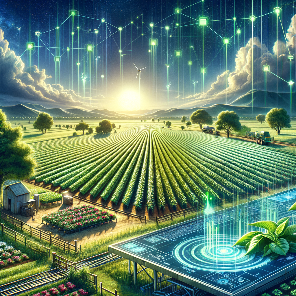Image for Imagine stepping into a sprawling farm where every inch is meticulously mapped, monitored, and managed by a sophisticated GIS. The system is not just a static map, but a dynamic, interactive tool that facilitates real-time decision making, optimizing the use of resources, and enhancing crop yield.