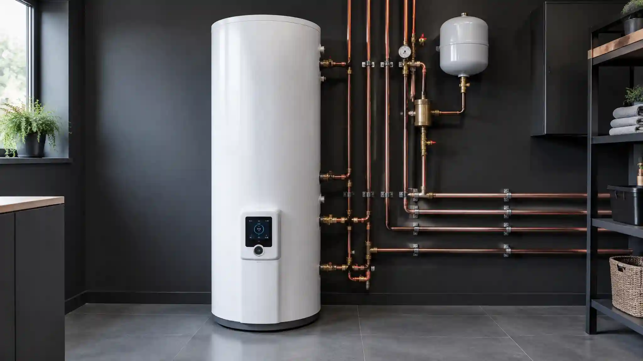 An engineering comparison breaking down the thermal stratification, volumetric top-down heating, and smart tariff integration of Mixergy vs standard uninsulated hot water cylinders.