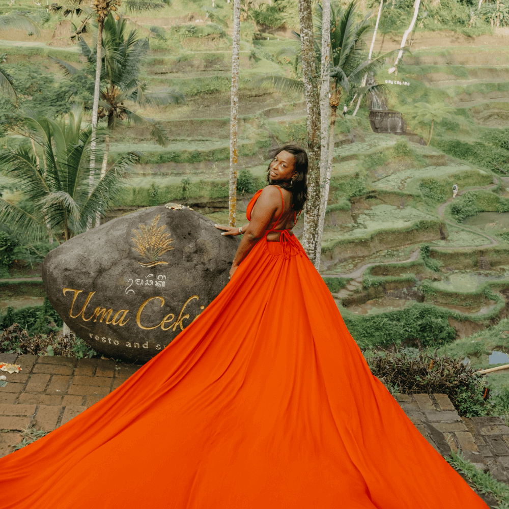 It's ICONIC. Bali Midi Dress. Dropping shortly. Photograph of tide pools in  Balangan Beach, Bali, Indonesia. Model @ivanagalli Boots…