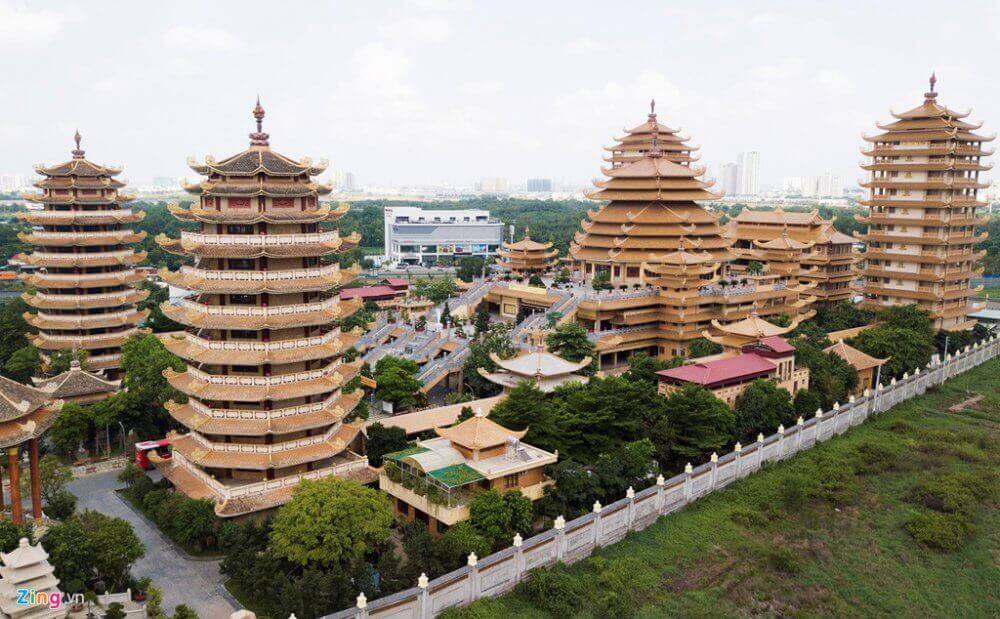 Ho Chi Minh City Minh Dang Quang Pagoda}