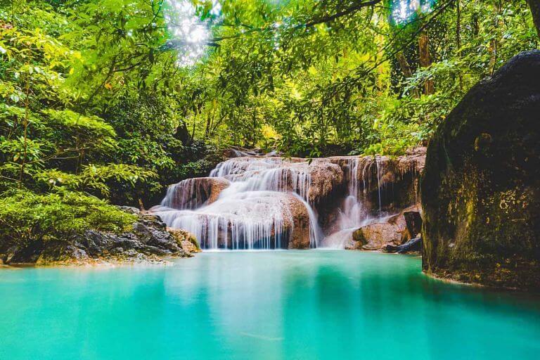 Erawan Waterfalls, Thailand