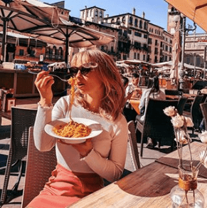 Eating in Verona